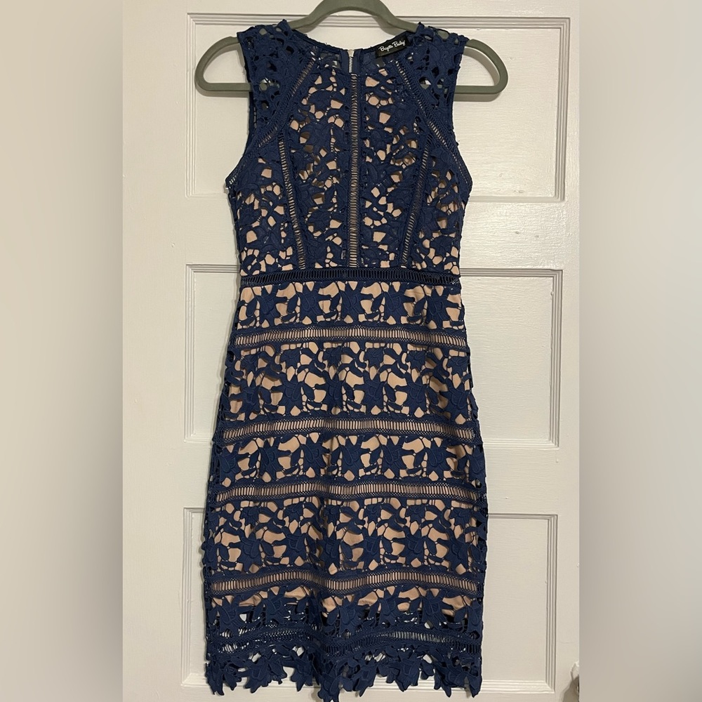 Brigitte Bailey blue dress. Small. Excellent used condition